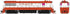 Rapido Trains HO 606-35525 - U25B High Hood Diesel Engine "St. Louis San Francisco" #800 (white, orange, Large Frisco Lettering) Sound & DCC