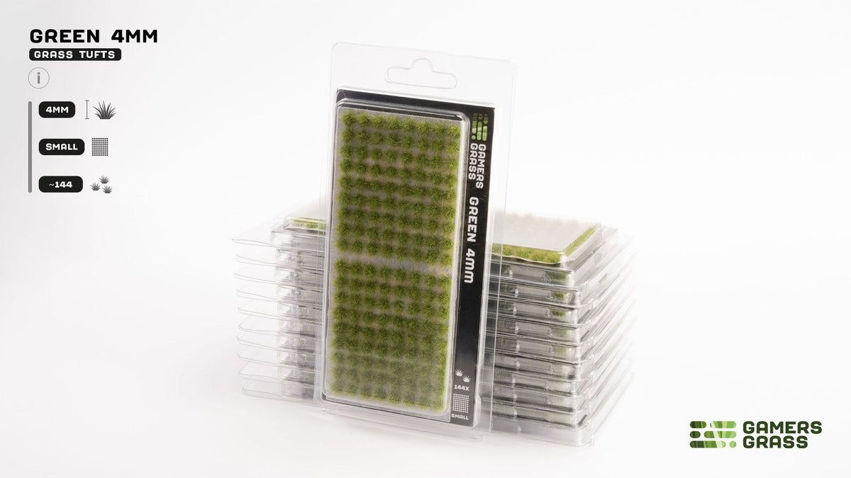 Gamers Grass GG4-G - Green 4mm