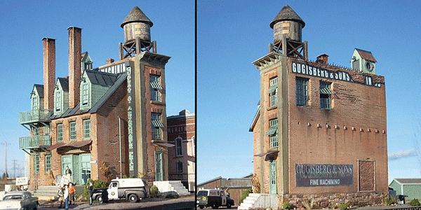 Downtown Deco HO 1045 - Gugisberg & Sons Machining Building (Kit)