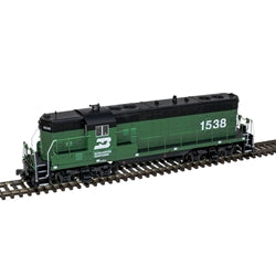 Atlas HO 10003963 - Classic - Gold - GP7 Diesel Locomotive "Burlington Northern" #1538 (w/DCC/ESU Sound) Cascade green, black