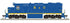 Atlas HO 10 004 451 -  Master - Silver Model - SD35 Low Nose Diesel Locomotive "Baltimore & Ohio" #7419