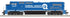 Atlas HO 10004484 - Master Dash 8-40 CW Locomotive - 'Conrail Quality' - Silver Model - Sound Ready - #6201