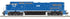 Atlas HO 10004508 - Master Dash 8-40 CW Locomotive - 'LMS (Locomotive Management Services)' - Gold Model with ESU Sound - #724