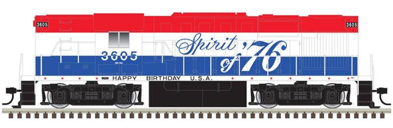Atlas HO 10004538 - Gold - ALCo RS-11 Diesel Locomotive "Duluth, Winnipeg & Pacific" #3605 (Bicentennial)