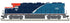 Atlas HO 10004568 - Trainman - Gold Model -  GP38-2 Diesel Locomotive "Amtrak" #740 (Phase VII)