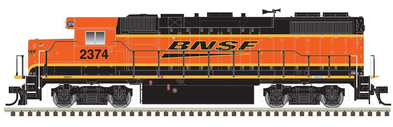 Atlas HO 10004554 - Trainman® GP38-2 Locomotive - 'BNSF "H4"' - Silver Model - Sound Ready - #2323