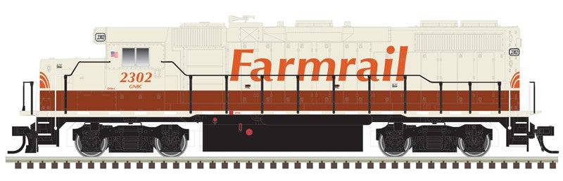 Atlas HO 10004576 - Trainman® - Gold Model -  GP38-2 Diesel Locomotive "FarmRail" #2302
