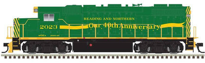 Atlas HO 10004580 - Trainman - Gold -  GP38-2 Diesel Locomotive "Reading & Northern" #2023 (40th Anniversary)