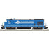 Atlas HO 10 004 702 - Master HO B23/30-7 Locomotive-SMS Lines Road Number 1961-Silver Model - Sound Ready