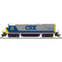 Atlas HO 10 004 721 - Master - Gold Model - B23/30-7 Diesel Locomotive "CSX" #5555 w/ ESU Sound (Spirit of Greenville)