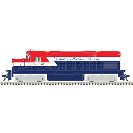 Atlas HO 10 004 729 - Master - Silver Model - C420 Diesel Locomotive "Detroit & Mackinac" #976 (Bicentennial)