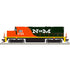Atlas HO 10 004 743 - Master HO C420 Locomotive-NdeM Road Number 5700-Silver Model - Sound Ready