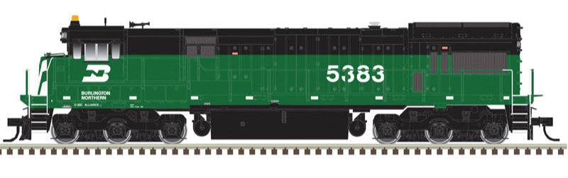 Atlas HO 10004779 - Master - Silver - U30C Diesel Locomotive "Burlington Northern" #5393