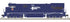 Atlas HO 10004785 - Master - Silver - U30C Diesel Locomotive "Missouri Pacific" #3328