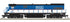 Atlas HO 10004789 - Master - Silver - U30C Diesel Locomotive "KYLE" #5810 (w/ ditch lights)