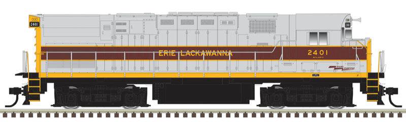 Atlas HO 10004799 - Silver - C424/425 Diesel Locomotive "Erie Lackawanna" #2401