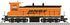 Atlas HO 10004855 - Master - Silver - MP15DC Diesel Locomotive "BNSF H3" #3704