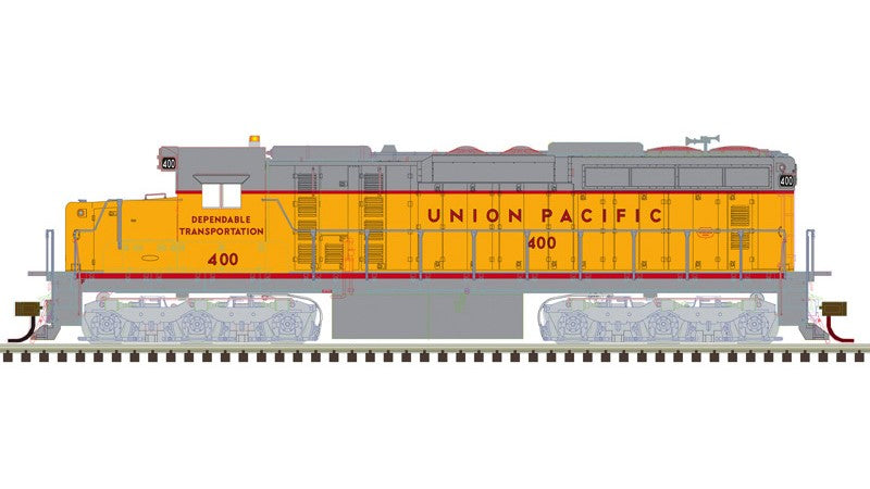 Atlas HO 10005047  - Master - Silver - SD-24 Low Nose Diesel Locomotive "Union Pacific" #400 