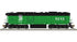 Atlas HO 10005051  - Master - Silver - SD-24 High Nose Diesel Locomotive "Burlington Northern" #6247 
