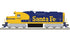 Atlas HO 10005055  - Master - Silver - SD-26 Diesel Locomotive "Springfield Terminal" #4673  (SF patch)