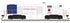 Atlas HO 10005088  - Classic - Silver - RS-3 Diesel Locomotive "Tennessee Central" #249 
