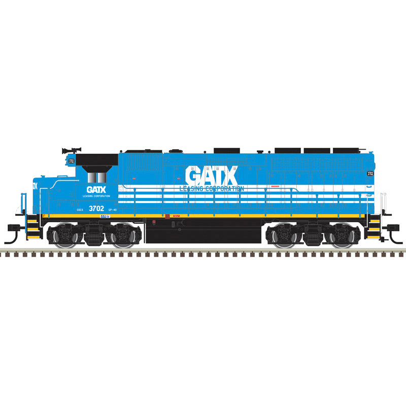 Atlas HO 10005155 - Master - Silver - GP40 "GATX Leasing" #3702 (GCSX)