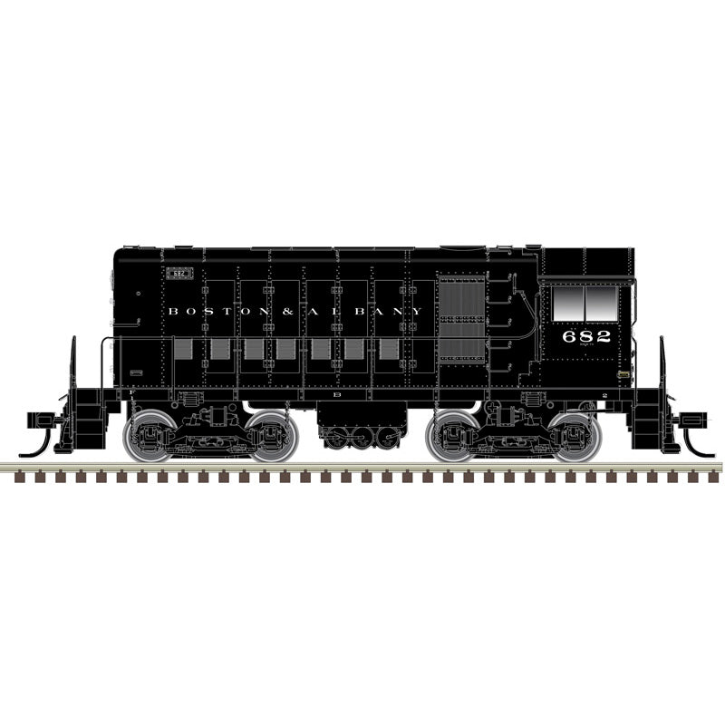 Atlas HO 10005207 - Master - Silver - HH660 "Boston & Albany" #682