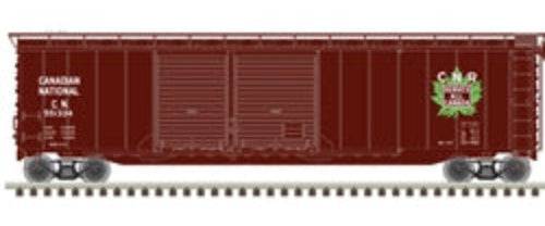 Atlas HO 20006571 - Master - 50' Postwar Double Door Boxcar "Canadian National" #551334