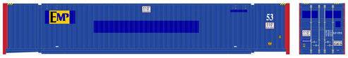 Atlas HO 20006665 - Master - 53' Jindo Containers "EMP" (Ex-Pacer) Set #1 (3-Pack)