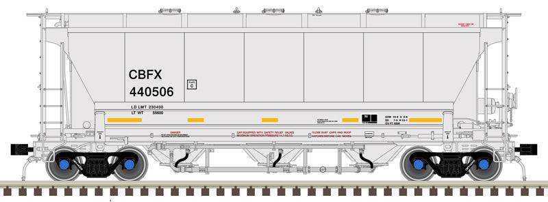 Atlas HO 20006842 - Trinity 3230 Covered Hopper Car "CIT Group" #440507 (CBFX)