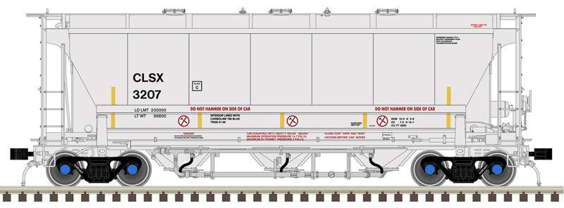 Atlas HO 20006851 - Trinity 3230 Covered Hopper Car "Cargill Salt" #3207 (CLSX)