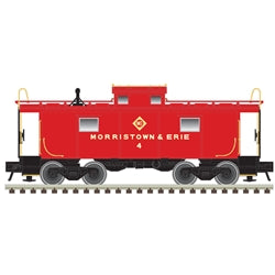 Atlas AHO-20007008 HO NE-6 CABOOSE MORRISTOWN & ERIE [RED ROOF] #4