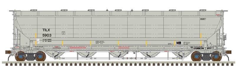 Atlas HO 20007506 - Master - Trinity 5660 PD Covered Hopper "Trinity Industries Leasing" #5898 (TILX)