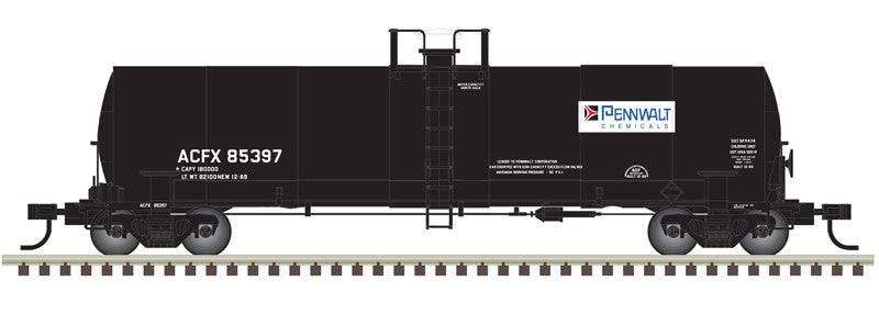 Atlas HO 20007558 - Master - 17,360 Gallon Tank Car "Pennwalt Chemicals" #85397 (ACFX)