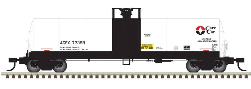 Atlas HO 20007561 - Master - 17,360 Gallon Tank Car "Olin Corp. Care Car" #77387 (ACFX)