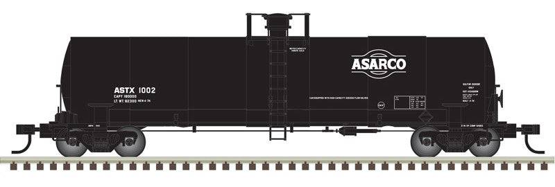 Atlas HO 20007565 - Master - 17,360 Gallon Tank Car "ASARCO" #1007 (ASTX)