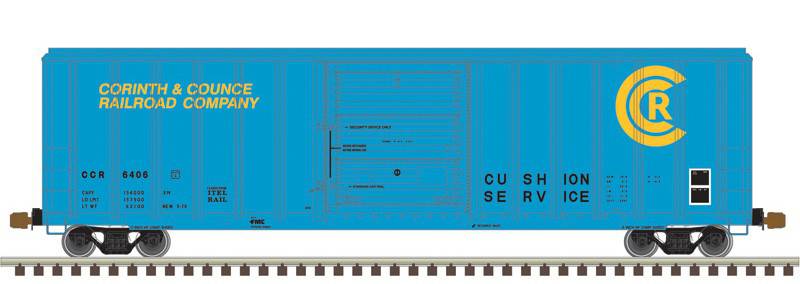 Atlas HO 20007593 - Master - FMC 5347 Single Door Box Car "Corinth & Counce" #6422