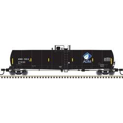Atlas HO 20 007 625 - Master HO ACF 23,500 Gallon Tank Car-ADMX (Leaf) Road Number 25037