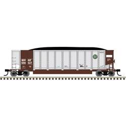 Atlas HO 20 007 706 - Trainman - Aluminum Coal Gondola Car "BNSF" #668527