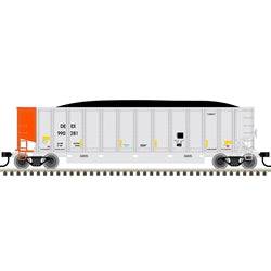 Atlas HO 20 007 711 - Trainman - Aluminum Coal Gondola Car "Detroit Edison" (DEEX) 3-Car