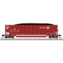 Atlas HO 20 007 714 - Trainman - Aluminum Coal Gondola Car "Conrail" #504250