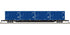 Atlas HO 20007744 - Trainman - 85' Trash Flat Car w/MSW Containters "APEX" #100577