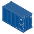 Atlas HO 20007754  - Trainman - 20' High-Cube MSW Containers "LWT" (4-Pack) Set 1