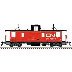 Atlas HO 20 007 779 - Master HO PSC Caboose-CN (3 Panel COTS) Road Number 79443