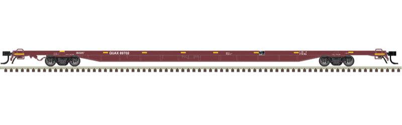 Atlas HO 20007857 - Master - 89'4" Flat Car "Redstreak" #89710 (QUAX)