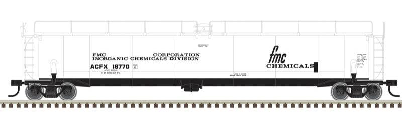 Atlas HO 20007883 - Master - 33,000 Gallon LPG Tank Car "FMC Chemicals" #18778 (ACFX)