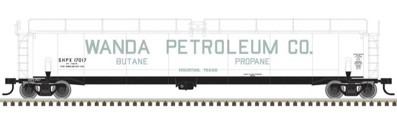 Atlas HO 20007892 - Master - 33,000 Gallon LPG Tank Car "Wanda Petroleum" #17017 (SHPX)