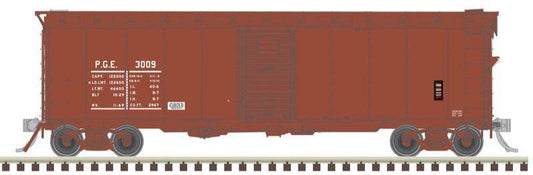 Atlas HO 20007905 - Master - Minibox Box Car "Pacific Great Eastern" #3009