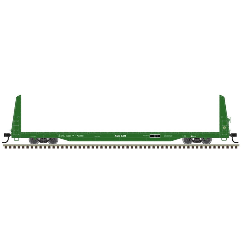 Atlas HO 20007947 - Trainman - Bulkhead Flat Car "Ashley Drew & Northern" #552