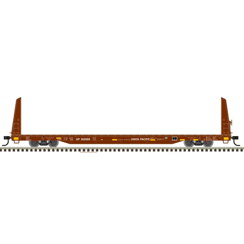 Atlas HO 20007961 - Trainman - Bulkhead Flat Car "Union Pacific" #262262